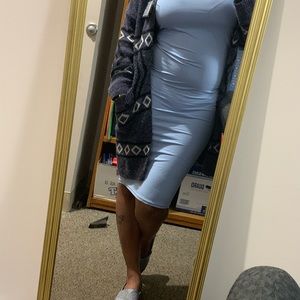 Light blue tank top dress